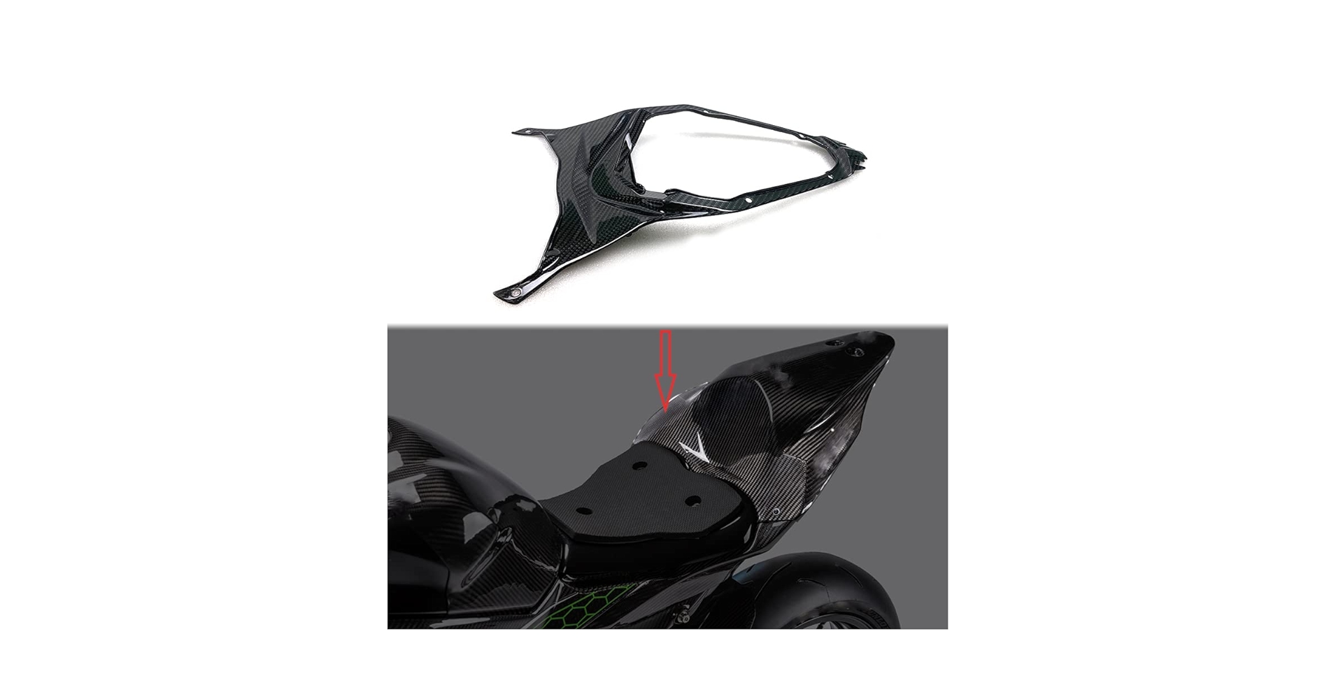 値下げ　Kawasaki NinjaZX25RSE　リアカウル左右 値下げ Kawasaki NinjaZX25RSE リアカウル左右 For Kawasaki